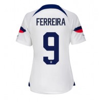 Ženski Nogometni dresi Združene države Jesus Ferreira #9 Domači SP 2022 Kratek Rokav